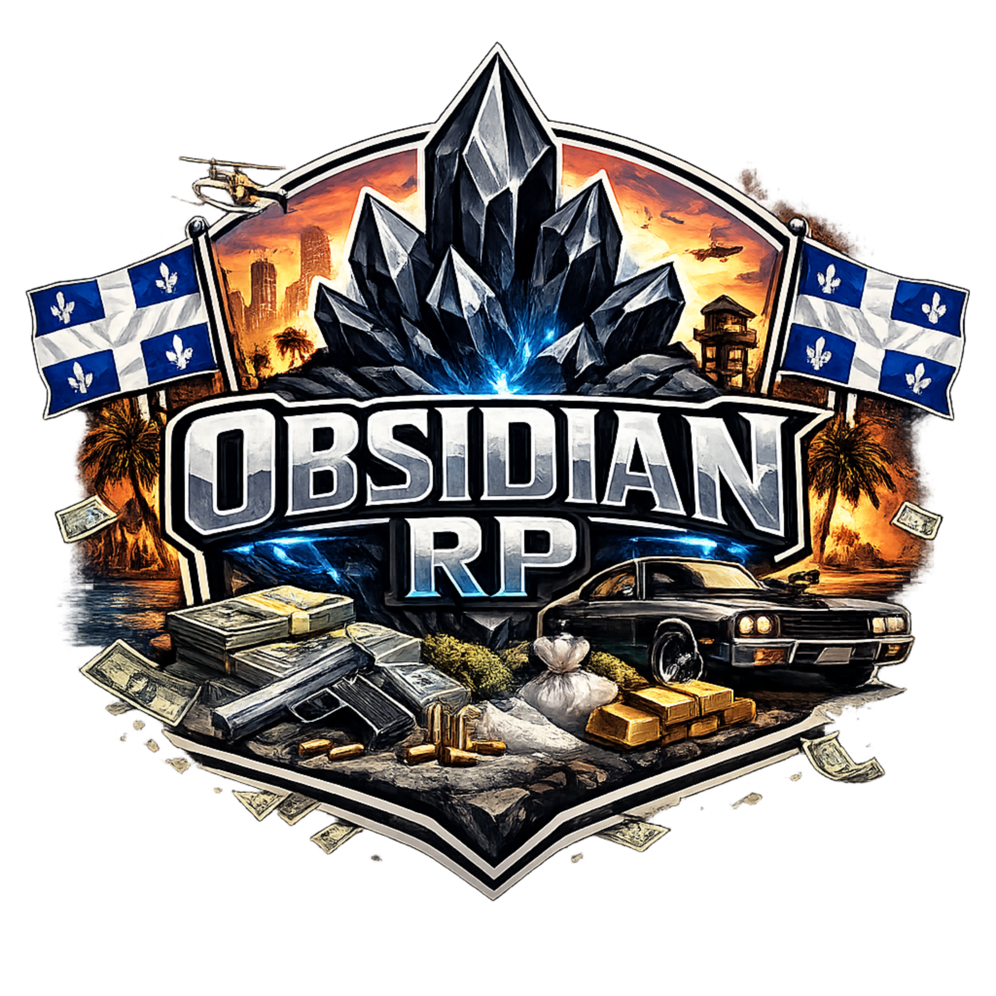 Logo OBSIDIAN RP